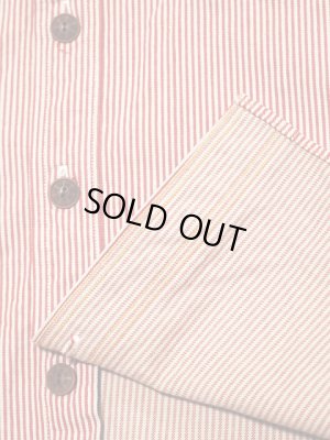 画像8: 【 JELADO（ジェラード） 】 レッドヒッコリーストライプボーイスカウトワークシャツ [ Pressman Shirts ]