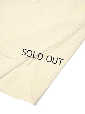 画像6: 【 JELADO（ジェラード） 】　七分袖バンドカラープルオーバーシャツ　[ Ploughman Shirts ]　[ Yellow ]