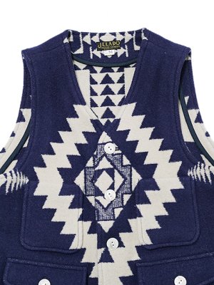画像3: 【 JELADO（ジェラード） 】　ネイティブブランケットベスト　[ Salem Vest ]