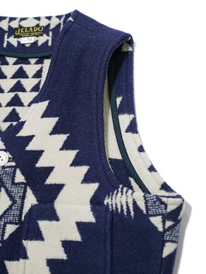 画像4: 【 JELADO（ジェラード） 】　ネイティブブランケットベスト　[ Salem Vest ]