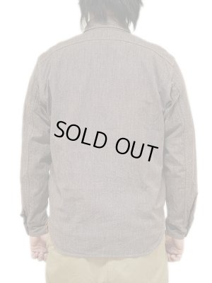 画像2: 【 JELADO（ジェラード） 】　撚り杢シャンブレーハーフジップワークシャツ　[ Ciggy Shirt ] [ Cinnamon ]