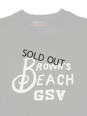 画像4: 【 メール便可 】  BROWN'S BEACH (ブラウンズビーチ) x Gangsterville（ギャングスタービル） 】　フライスロンT　[ MOONSHINE GANG-L/S T-SHIRT ]
