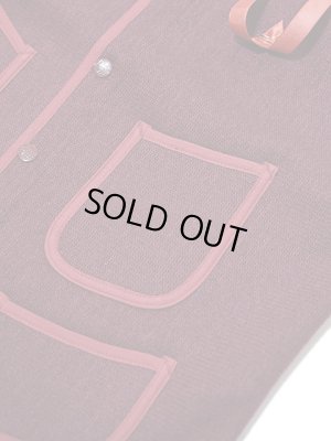 画像6: 【 BROWN'S BEACH (ブラウンズビーチ) 】　ビーチクロスベスト　[ EARLY VEST ] [ BURGUNDY ]