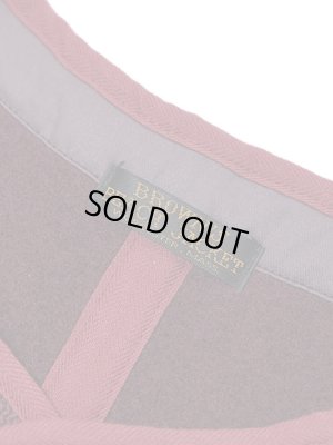 画像11: 【 BROWN'S BEACH (ブラウンズビーチ) 】　ビーチクロスベスト　[ EARLY VEST ] [ BURGUNDY ]