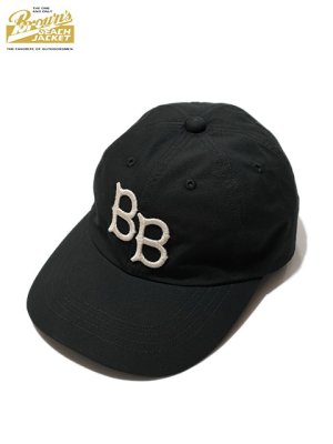 画像1: 【 メール便可 】 【 BROWN'S BEACH (ブラウンズビーチ) 】　クラシックロゴキャップ　[ BBJ Classic Logo Cap ] [ BLACK ]