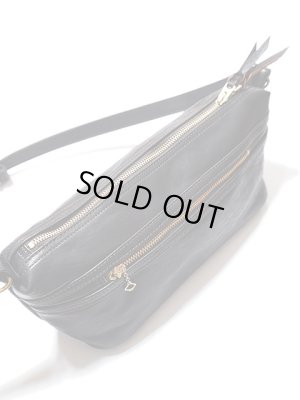 画像2: 【 限定モデル 】 【 Y'2 LEATHER（ワイツーレザー） 】　ホースハイドショルダーバッグ　HORSE HIDE SHOULDER BAG　[ ECO HORSE 茶芯 ] [ 馬革 ]