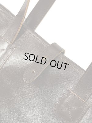 画像4: 【 Y'2 LEATHER（ワイツーレザー） 】　ホースハイドトートバッグ　[ HORSE HIDE TOTE BAG ] [ SMALL ] [ Pull Up Horse ] [ BROWN ]