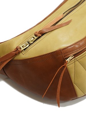 画像23: 【 Y'2 LEATHER（ワイツーレザー） 】　ホースハイドウエストバッグ　HORSE HIDE WAIST BAG [ 馬革 ]