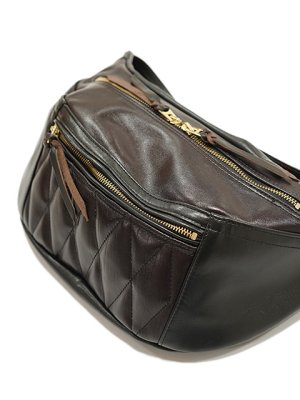 画像18: 【 Y'2 LEATHER（ワイツーレザー） 】　ホースハイドウエストバッグ　HORSE HIDE WAIST BAG [ 馬革 ]