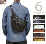 【 Y'2 LEATHER（ワイツーレザー） 】　ホースハイドウエストバッグ　HORSE HIDE WAIST BAG [ 馬革 ]