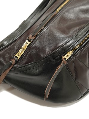 画像20: 【 Y'2 LEATHER（ワイツーレザー） 】　ホースハイドウエストバッグ　HORSE HIDE WAIST BAG [ 馬革 ]