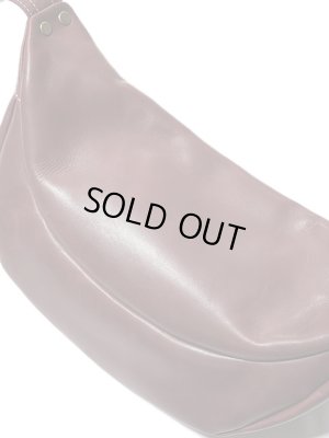 画像5: 【 限定モデル 】 【 Y'2 LEATHER（ワイツーレザー） 】　ホースハイドウエストバッグ　HORSE HIDE WAIST BAG [ HV HORSE CHERRY ] [ 馬革 ]