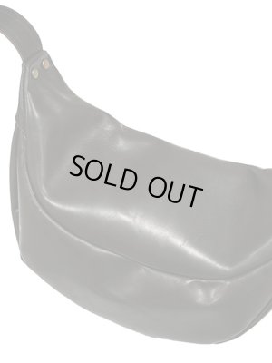 画像4: 【 限定モデル 】 【 Y'2 LEATHER（ワイツーレザー） 】　ホースハイドウエストバッグ　HORSE HIDE WAIST BAG [ COLLAGE HORSE BLACK ] [ 馬革 ]