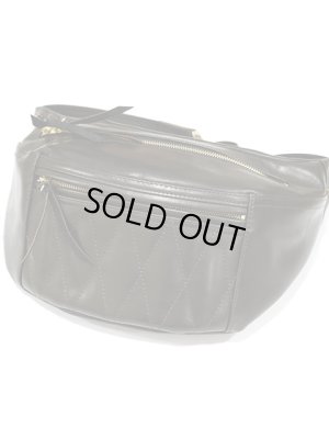 画像2: 【 限定モデル 】 【 Y'2 LEATHER（ワイツーレザー） 】　ホースハイドウエストバッグ　HORSE HIDE WAIST BAG [ COLLAGE HORSE BLACK ] [ 馬革 ]