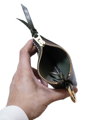 画像4: 【 メール便可 】 【 Y'2 LEATHER（ワイツーレザー） 】　ホースハイドキーポーチ　HORSE HIDE KEY POACH [ 馬革 ]