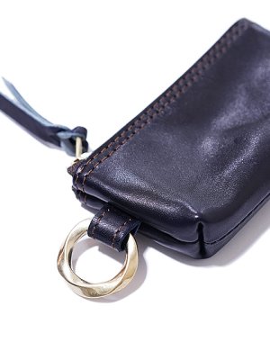 画像11: 【 メール便可 】 【 Y'2 LEATHER（ワイツーレザー） 】　ホースハイドキーポーチ　HORSE HIDE KEY POACH [ 馬革 ]