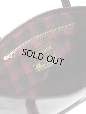 画像7: 【 Y'2 LEATHER（ワイツーレザー） 】　ホースハイドミニトートバッグ　[ HORSE HIDE MINI TOTE BAG ] [ 馬革 ] [ CHERRY (ANILINE HORSE) ]