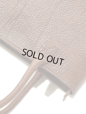 画像4: 【 Y'2 LEATHER（ワイツーレザー） 】 BULL HIDE TOTE BAG [ 3.0mm BULL HIDE ] [ RED BROWN ]