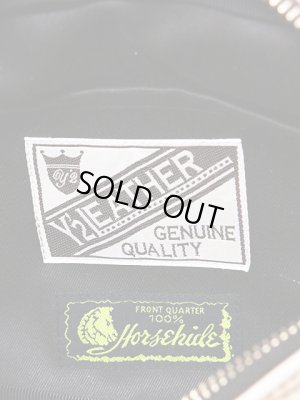 画像8: 【 Y'2 LEATHER（ワイツーレザー） 】　ホースハイドウエストバッグ　HORSE HIDE WAIST BAG　[ HV HORSE x HAND DYEING HORSE ] [ 馬革 ] [ 限定モデル ]