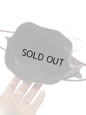 画像7: 【 KC'S（ケーシーズ） 】　Loosely Pouch　[ AMERICAN BISON（アメリカンバイソン革） ] [ BLACK ] 【 メール便可 】