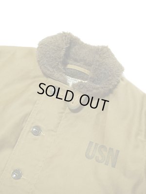 画像3: 【 BUZZ RICKSON'S（バズリクソンズ） 】 Type N-1 Khaki  [ NAVY DEPARTMENT DEMOTEX-ED ]