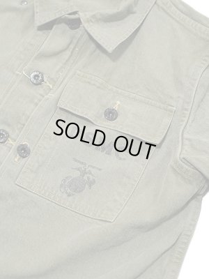 画像4: 【 BUZZ RICKSON'S（バズリクソンズ） 】　M-1944 HERRINGBONE UTILITY JACKET　[ U.S.M.C. ]