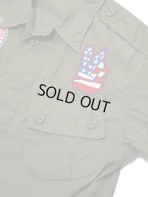 画像5: 【 BUZZ RICKSON'S×PEANUTS（バズリクソンズ×ピーナッツ） 】　COAT MAN'S COMBAT TROPICAL　[ SNOOPY PATCH ]