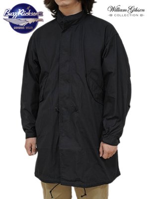 画像1: 【 BUZZ RICKSON'S × William Gibson（バズリクソンズ×ウィリアムギブソン） 】 Type BLACK HOOD, EXTREME COLD WEATHER M-65 (NO HOOD) [ BLACK ]