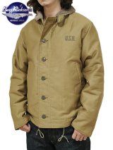 【 BUZZ RICKSON'S（バズリクソンズ） 】 Type N-1 Khaki  [ NAVY DEPARTMENT DEMOTEX-ED ]