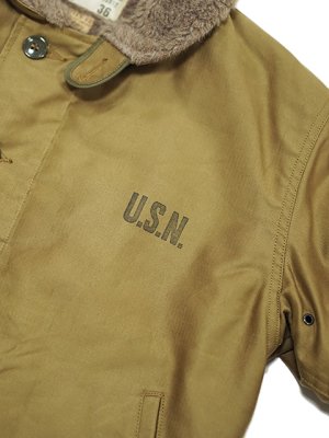 画像4: 【 BUZZ RICKSON'S（バズリクソンズ） 】 Type N-1 Khaki  [ NAVY DEPARTMENT DEMOTEX-ED ]