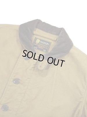 画像3: 【 BUZZ RICKSON'S（バズリクソンズ） 】 N-1 [ CIVILIAN MODEL ] [ AVIATION ASSOCIATES ] [ KHAKI ]