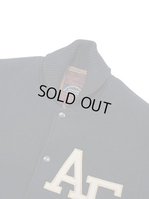 画像3: 【 BUZZ RICKSON'S（バズリクソンズ） 】 USAAF スタジャン [ USAAF AWARD JACKET ] [ AVIATION ASSOCIATES ] [ NAVY ]