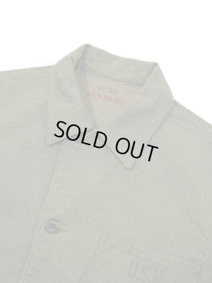 画像3: 【 BUZZ RICKSON'S（バズリクソンズ） 】　N-3 UTILITY JACKET [  “JAPAN MAP HAND PAINT” ] [ OLIVE ]