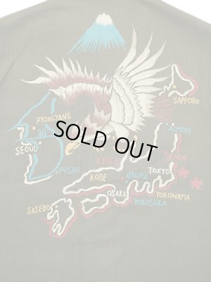 画像8: 【 BUZZ RICKSON'S（バズリクソンズ） 】　N-3 UTILITY JACKET [  “JAPAN MAP HAND PAINT” ] [ OLIVE ]