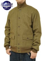 【 BUZZ RICKSON'S （バズリクソンズ） 】 WOOL A-1 JACKET [ AVIATION ASSOCIATES ] [ OLIVE ] 