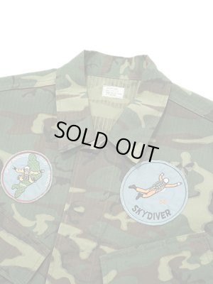 画像3: 【 BUZZ RICKSON'S（バズリクソンズ） 】　COAT, MAN'S, CAMOUFLAGE, COTTON, WIND, RESISTANT, POPLIN, CLASS 2 [ MEDICS USAF ]