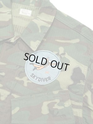 画像5: 【 BUZZ RICKSON'S（バズリクソンズ） 】　COAT, MAN'S, CAMOUFLAGE, COTTON, WIND, RESISTANT, POPLIN, CLASS 2 [ MEDICS USAF ]