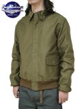 【 BUZZ RICKSON'S（バズリクソンズ） 】 JUNGLE CLOTH A-2 [ AVIATION ASSOCIATES ] [ OLIVE ]