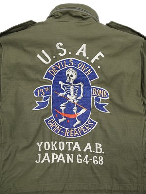 画像3: 【 BUZZ RICKSON'S（バズリクソンズ） 】 M-65 COAT,MAN'S,FIELD JACKET [ 13th BOMB SQ ] 