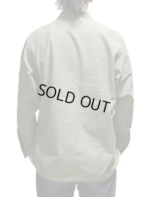 画像2: 【 BUZZ RICKSON'S（バズリクソンズ） 】　SHIRT,MAN'S,COTTON SATEEN,OLIVE GREEN SHADE 107　[ DEMILITARIZED ZONE ]