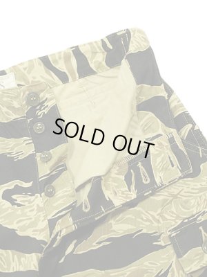 画像6: 【 BUZZ RICKSON'S（バズリクソンズ） 】 GOLD TIGER STRIPE TROUSERS [ CARGO SHORTS ] [ BLACK ]