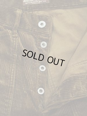 画像5: 【 BUZZ RICKSON'S（バズリクソンズ） 】 U.S. ARMY WORKING TROUSERS CORDUROY VERSION [ AVIATION ASSOCIATES ] [ BROWN ]
