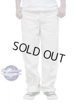 【 BUZZ RICKSON'S（バズリクソンズ） 】 TROUSERS, WORKING, WHITE TWILL [ AVIATION ASSOCIATES ] [ OFF WHITE ]