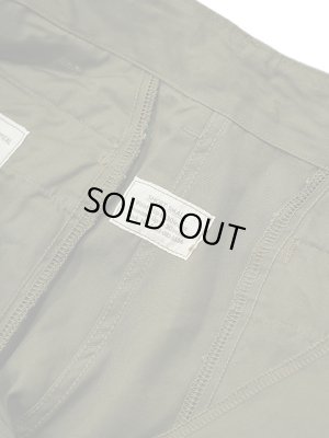 画像7: 【 BUZZ RICKSON'S（バズリクソンズ） 】 カーゴパンツ [ TROUSERS, MEN'S, COTTON WIND RESISTANT POPLIN, OLIVE GREEN, ARMY SHADE 107 ] [ SHORT LENGTH ]