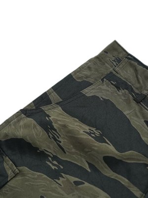 画像4: 【 BUZZ RICKSON'S × William Gibson（バズリクソンズ×ウィリアムギブソン） 】 BLACK TIGER PATTERN TROUSERS OVER DYE [ CARGO PANTS ] [ BLACK ]