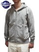 【 BUZZ RICKSON'S（バズリクソンズ） 】 FULL ZIP HOODED SWEAT PARKA [ PLAIN TYPE ] 