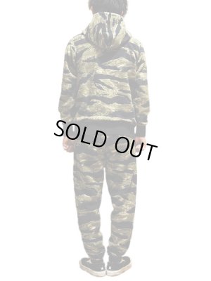 画像10: 【 BUZZ RICKSON'S（バズリクソンズ） 】 FULL ZIP HOODED SWEAT PARKA [ TIGER CAMOUFLAGE ]