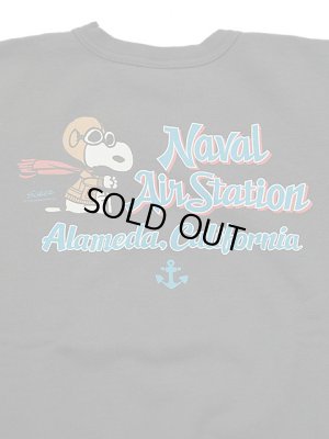 画像6: 【 BUZZ RICKSON'S×PEANUTS（バズリクソンズ×ピーナッツ） 】 スヌーピーセットインクルースウェット SNOOPY SET-IN CREW SWEAT [ NAVAL AIR STATION ]