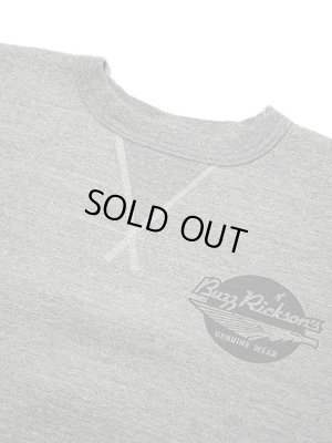 画像3: 【 BUZZ RICKSON'S×PEANUTS（バズリクソンズ×ピーナッツ） 】 スヌーピーセットインクルースウェット SNOOPY SET-IN CREW SWEAT [ NAVAL AIR STATION ]