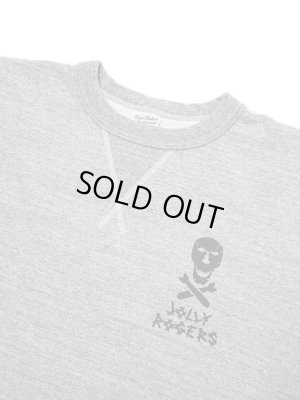 画像3: 【 BUZZ RICKSON'S（バズリクソンズ） 】 セットインクルースウェット SET-IN CREW SWEAT [ 90th BOMB.GROUP JOLLY ROGERS ]